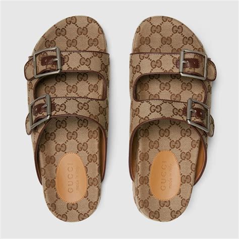 gucci men's gg slide sandal|Gucci men's sliders.